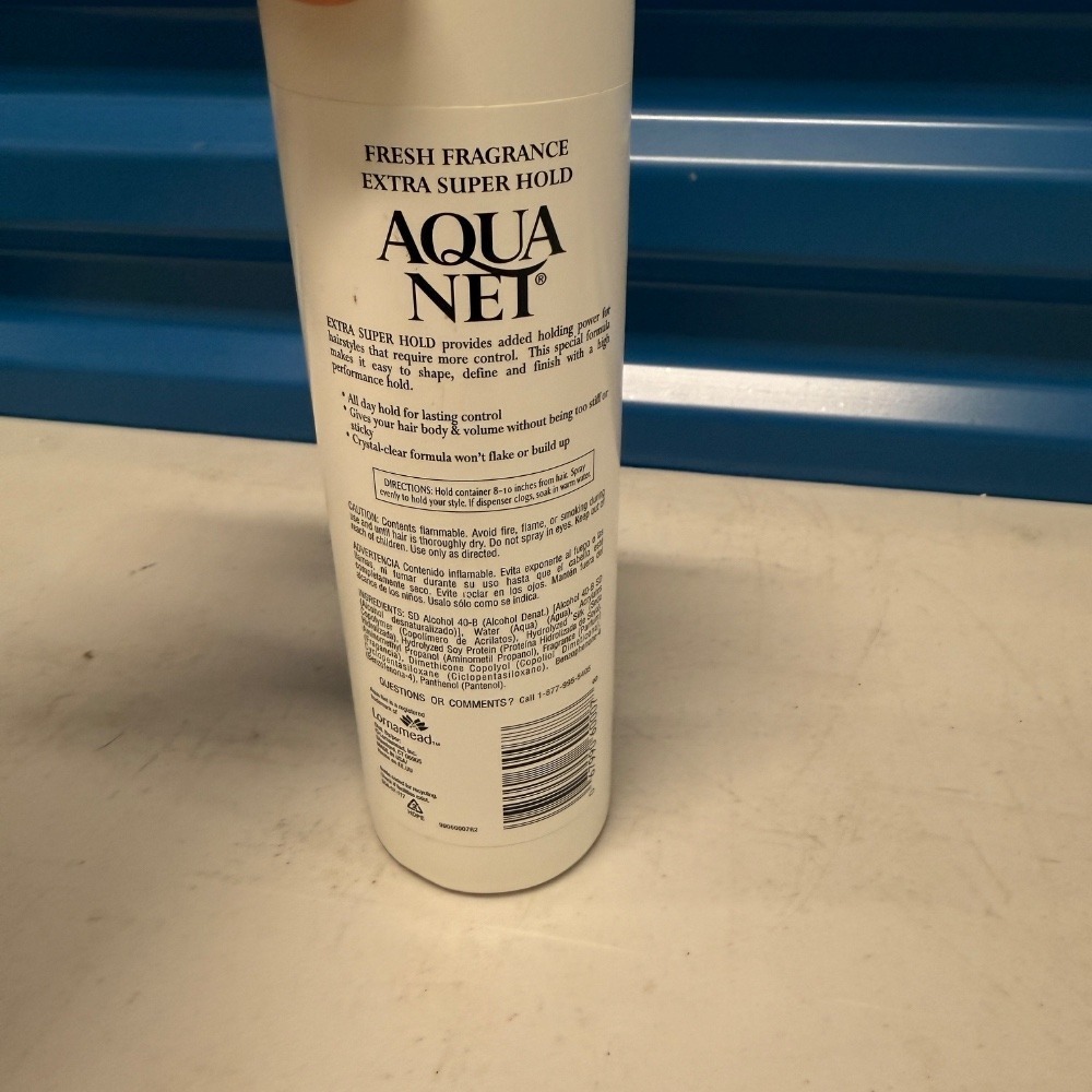 Vintage Aqua Net Extra Super Hold Pump Professional Hair Spray 14 oz - Picture 3 of 4